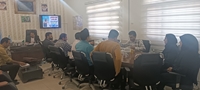 برگزاری کمیته هماهنگی برنامه ریزی گرامیداشت هفته سلامت در شبکه بهداشت و درمان شهرستان درمیان 