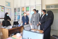 بازدیددکتر شایسته معاون بهداشتی دانشگاه ازشبکه بهداشت و درمان درمیان